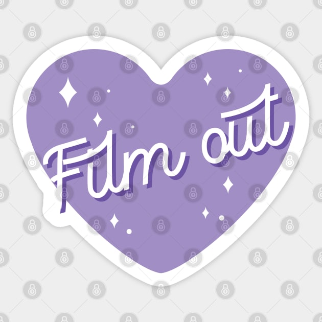 BTS film out Sticker by Oricca